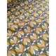 Tissu cretonne - Fruty rose - x10cm