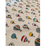 Tissu cretonne - Maman Ours - x10cm