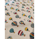 Tissu cretonne - Maman Ours - x10cm