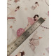 Tissu cretonne - Castor - x10cm