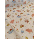 Tissu cretonne - fée - x10cm