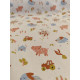 Tissu cretonne - fée - x10cm