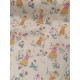 Tissu cretonne - Marmotte - x10cm