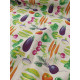 Tissu ameublement - Légumes- x10cm
