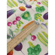 Tissu ameublement - Légumes- x10cm