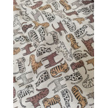 Tissu ameublement - Léger - Félins - x10cm
