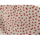 Tissu ameublement - Léger - Coquelicots - x10cm