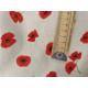 Tissu ameublement - Léger - Coquelicots - x10cm