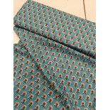 Block print matelassé - Priya - x10cm