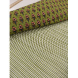 Block print matelassé - Dev - x10cm