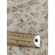 Double gaze coton - Fleurs - x10cm