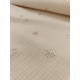 Double gaze coton - Soleil - x10cm