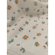 Double gaze coton - Floral - x10cm
