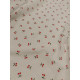 Double gaze coton - Cerises - x10cm